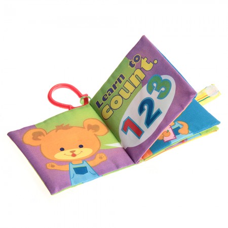 Baby Infant Toddler Child Cloth Book Early Reading Educational Toy Hot