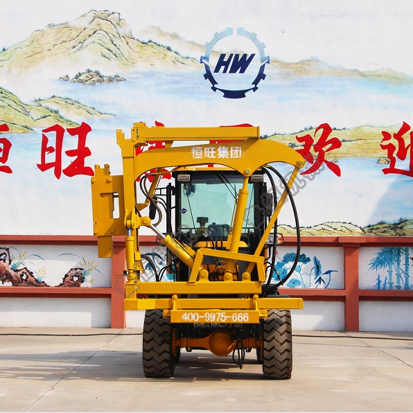 Hot sale Top quality high quality mall pile driving machine hydraulic bore pile fence post pile driver