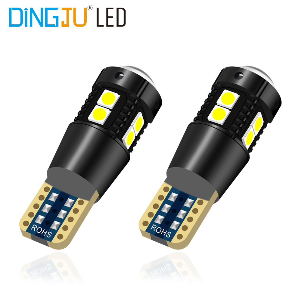 Factory Directly Supply T10 W5w 10smd 3030 Led Canbus Bulb 12v 217lm Car Reading Instrument Indicator Lamp Wholesale