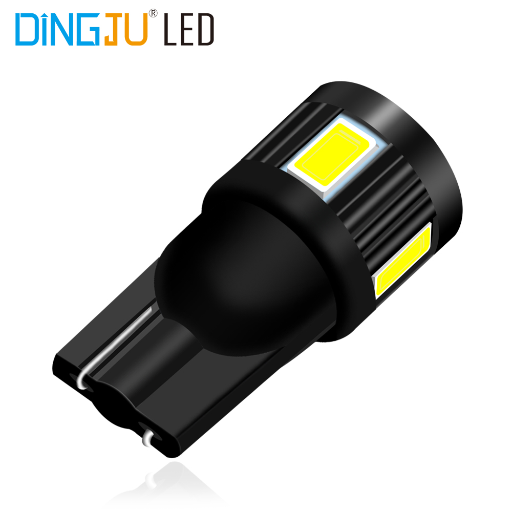 New Style Bulbs T10 W5w 6smd 5730 Auto Car 0.9w 122lm Led 194 Interior Light Licence Plate Lamp With Good Price