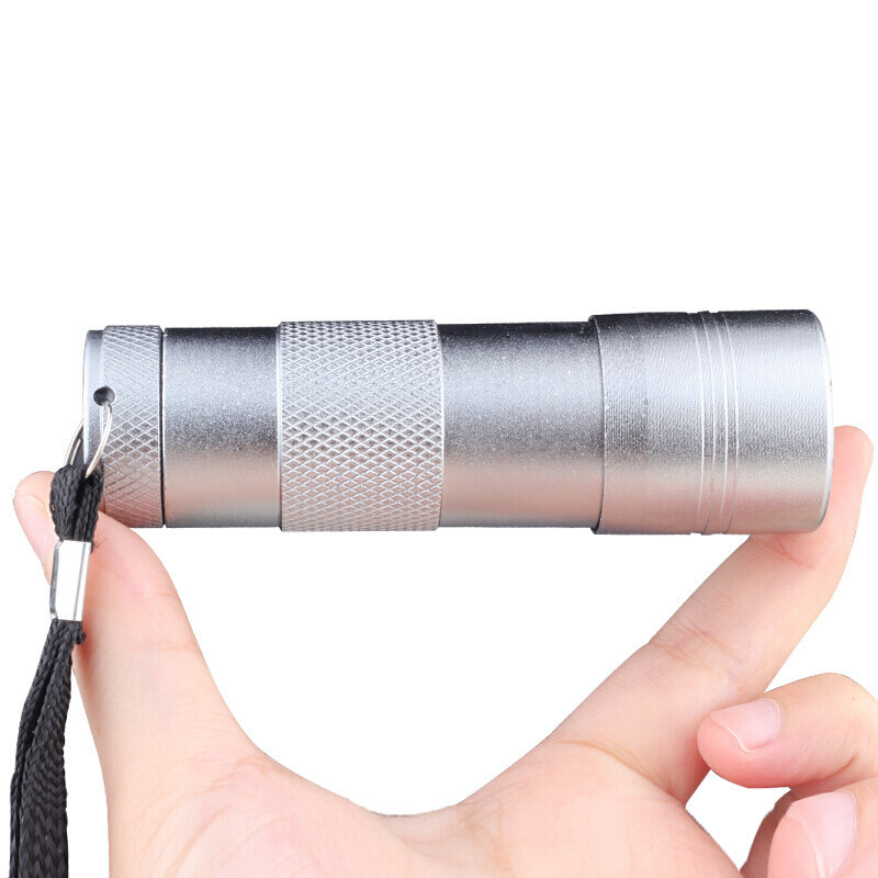 12LED MINI 395nm Multi-Function Portable  LED Tactical Torch UV Flashlight Custom Logo