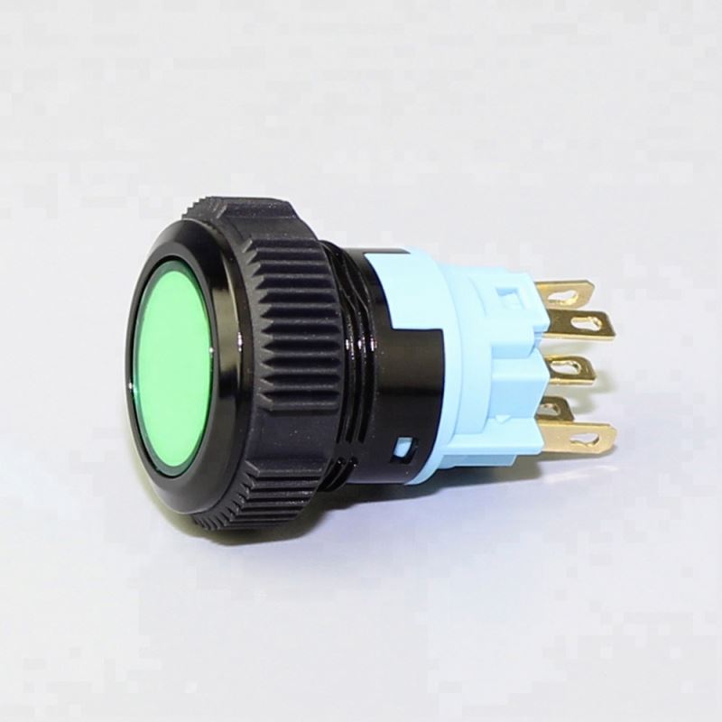 19mm Big Round 1 Pole Plastic  Water Proof Switch