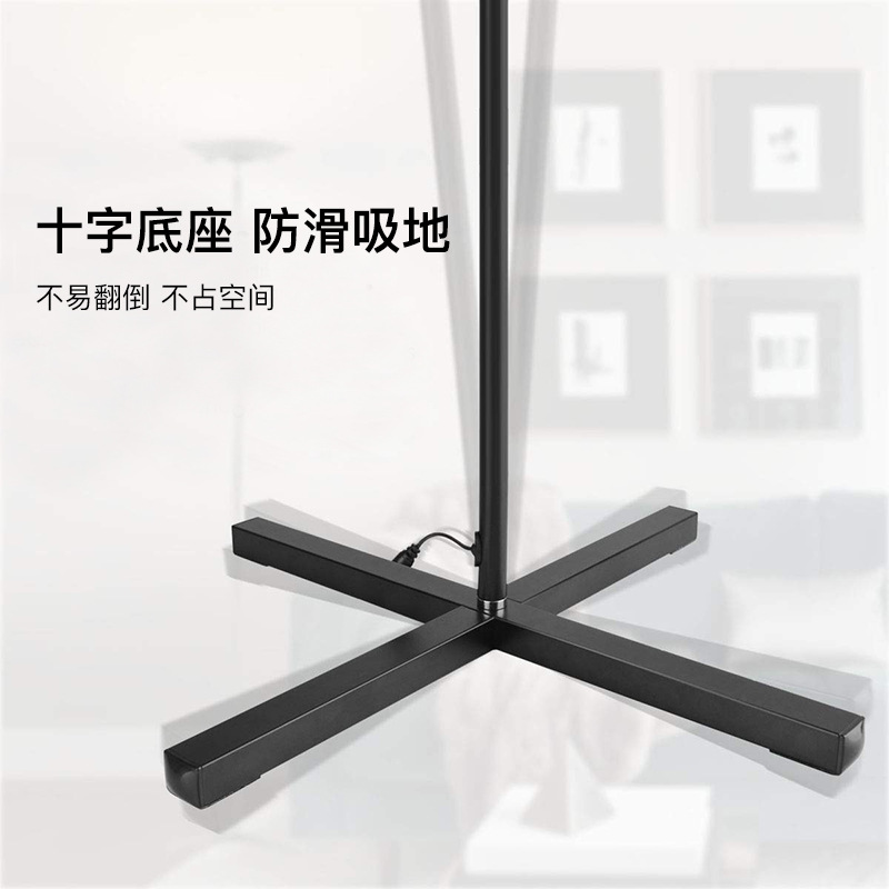 Dimmable LED Floor Light with Remote Control and Touch Control, Standing Lamp with Stepless Dimmer for Living Room, Office