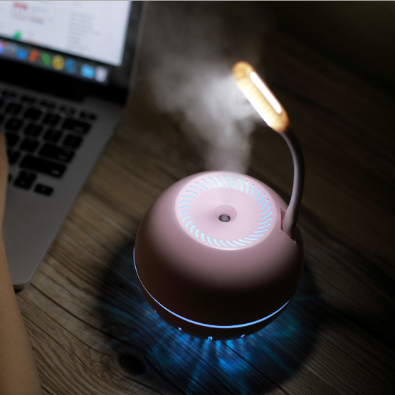 330ml Battery Operated Cool Mist Humidifier, Car Home Used Rechargeable Aroma Diffuser