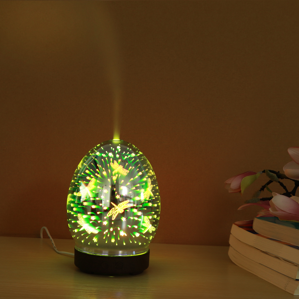 Electric Glass 100ml Reed Diffuser Glass Bottle Glass Room Diffuser