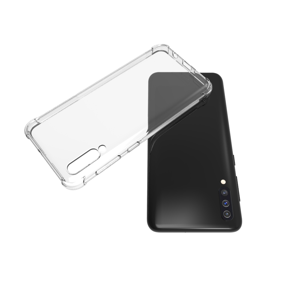 Transparent Shockproof soft case For Samsung A50 Tpu cover
