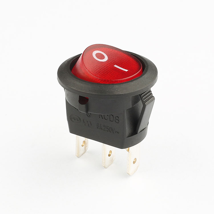 round led 250v rocker switch