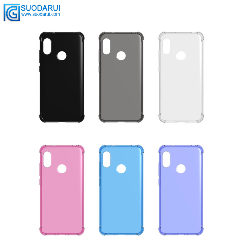 Transparent soft Tpu case clear case For Xiaomi Mi9 SE Shockproof Clear Cover