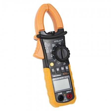 MS2008A Digital Clamp Meter Ac Dc Current Voltage Resistance Tester