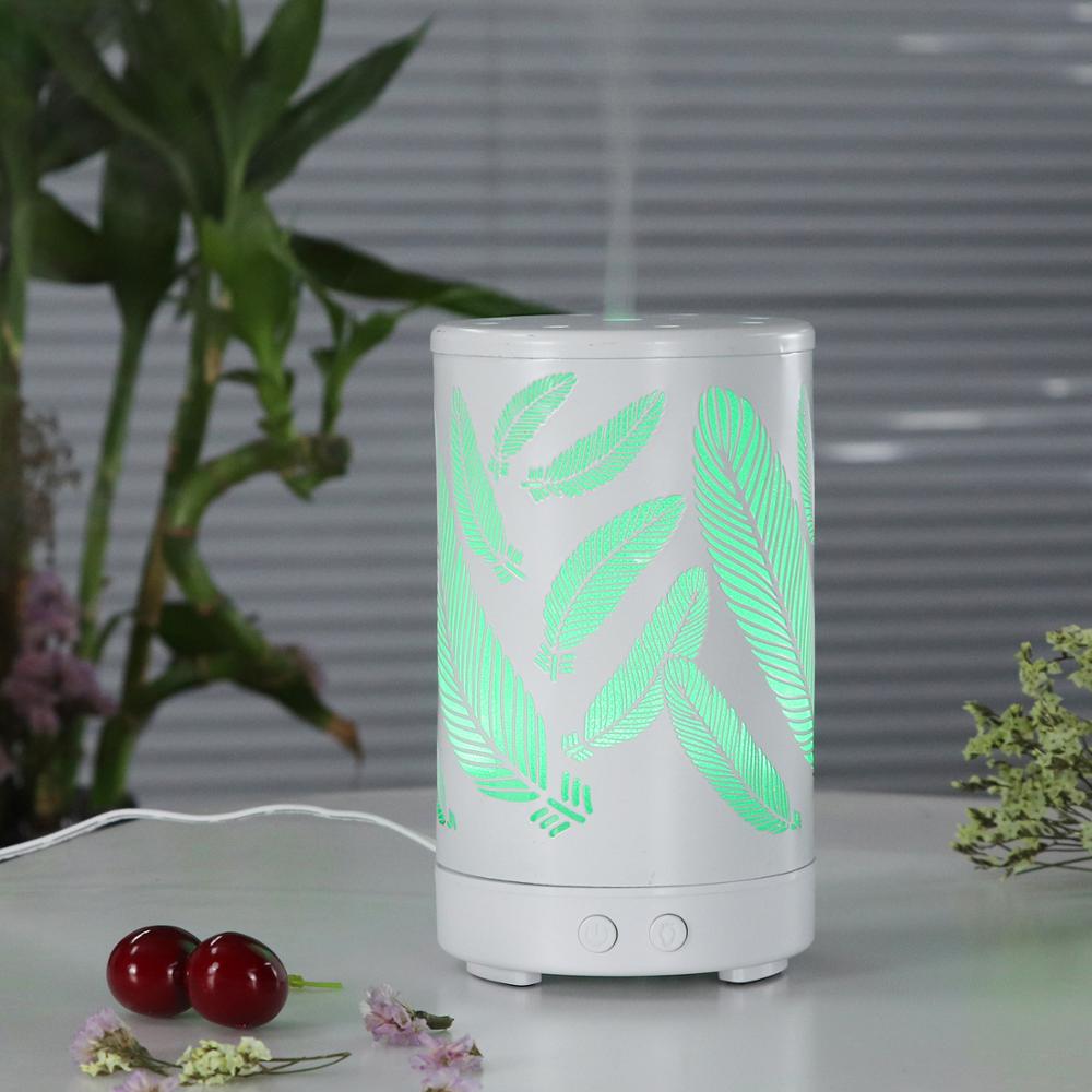 Super Quiet Ultrasonic Metal Aromatherapy Essential Oil Diffuser