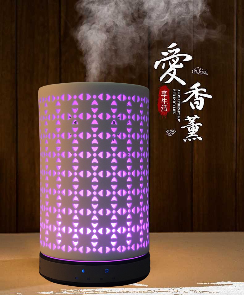 Essential Oil Diffusers,200ml Fragrant Room Sprays Ultrasonic Aroma Mist Atomizer BPA-Free, Waterless Auto-Off