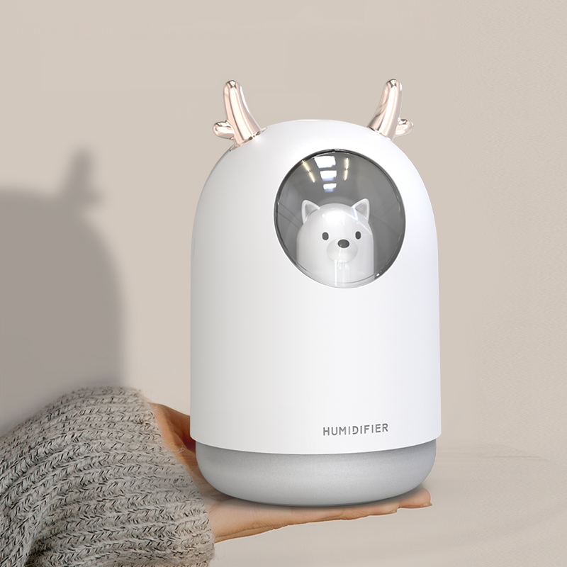 300ml Animal Shape Ultrasonic USB Humidifier, New Creative Product for USA Market