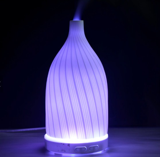 Cheap White Ceramic Essential Oil Diffuser, 120ml Innovative Air Humidifier