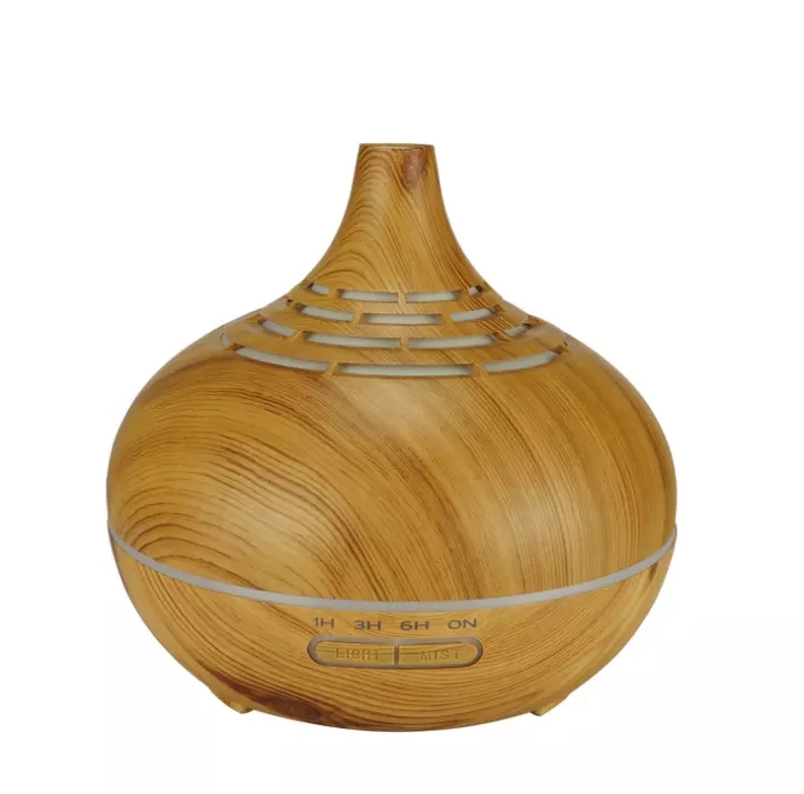 Wood grain diffuser 400ml ultrasonic aroma diffuser air humidifier Cool-Mist