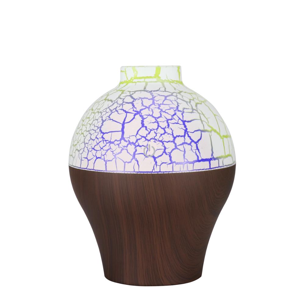 Wish Popular Spa Room Humidifier, 200ml Mini Purifier Wood Grain Aroma Diffuser