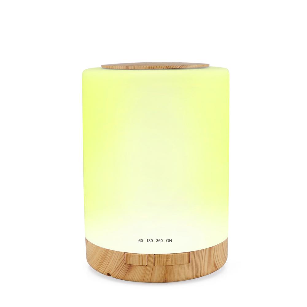 300ml Essential Oil Diffuser with 7 Color LED Light Waterless Auto-off Air Humidifier