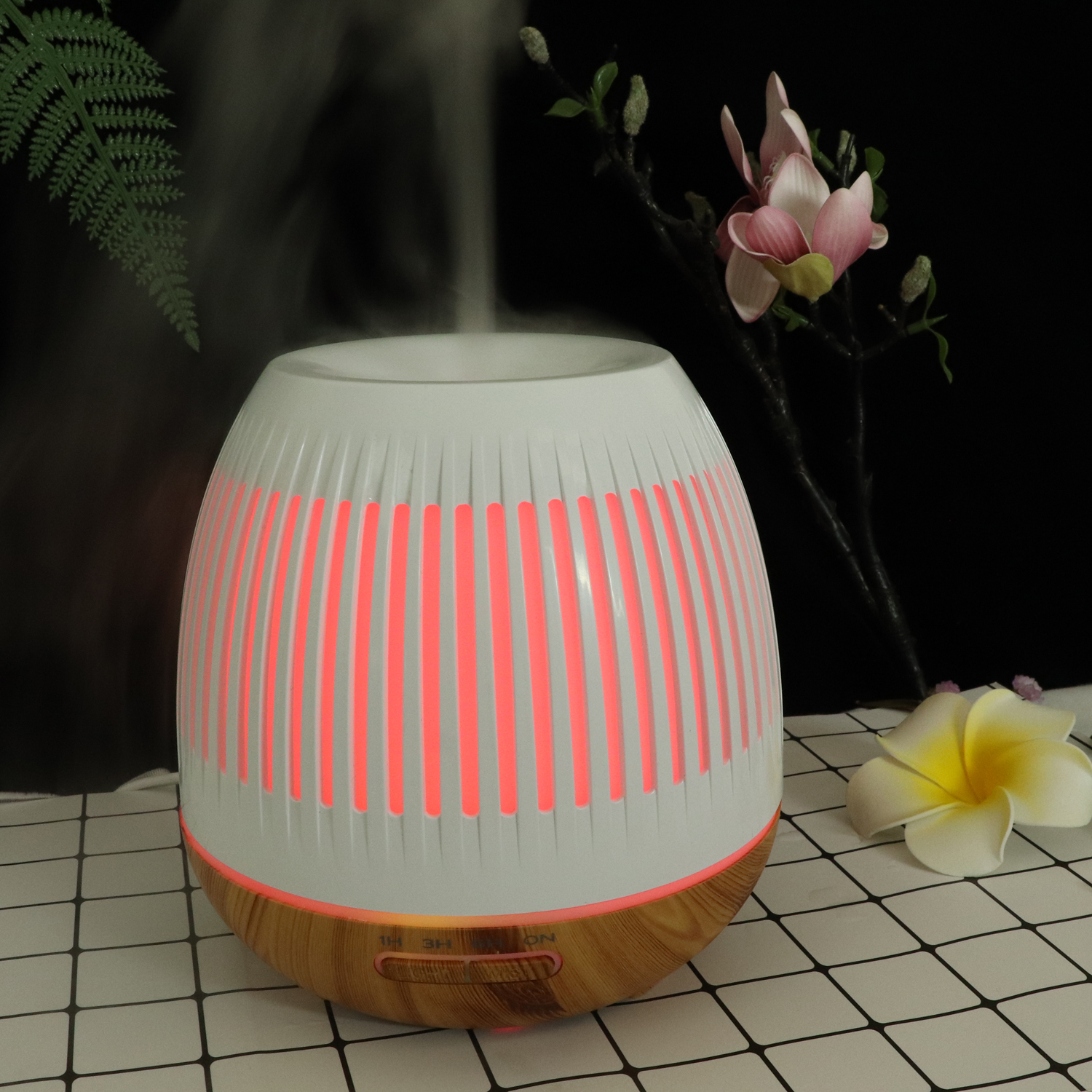 400ml Europe Hot Essential Oils Aroma Diffuser, Home Air Humidifier with 7 color led change