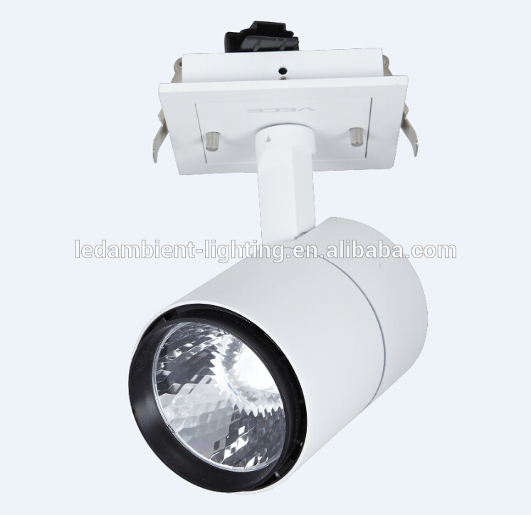 8w commercial spotlight black aluminum housing led ceiling spotlight