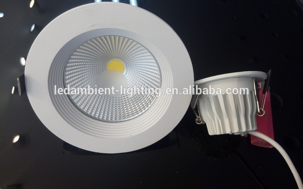 Hot sale led downlight glass lens reflector Ra>82 round motion sensor 10w led downlight