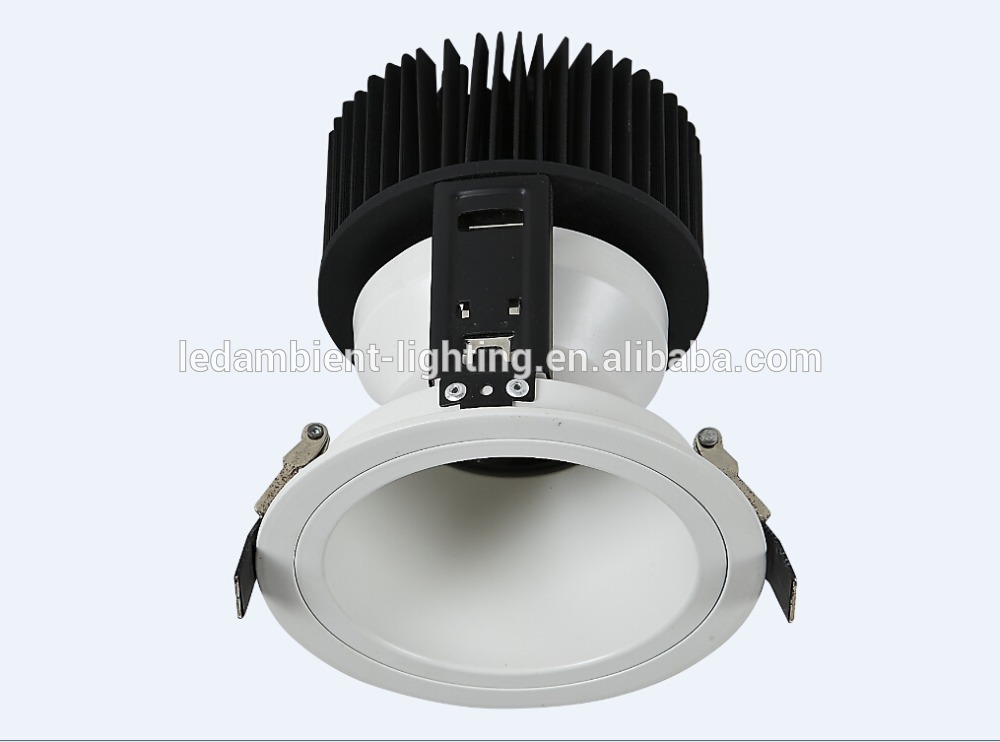 30w wall wash light aluminum Ra>85 led cob recessed downlight whole sales supplier