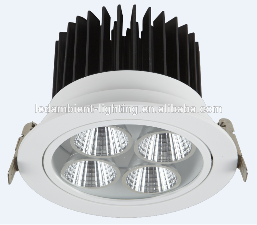 High quality zhongshan dimmable led commercial downlight 42w recessed led light