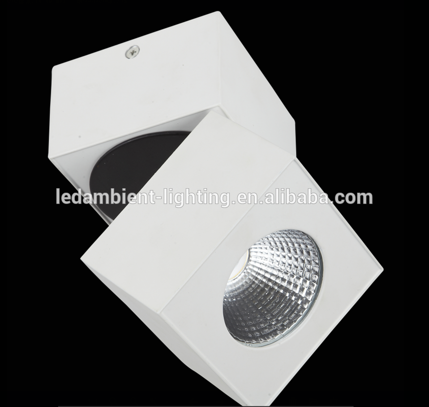 LEDAM 360 Degree Rotating Square Light LED Ceiling Spotlight 25W COB Sharp LED