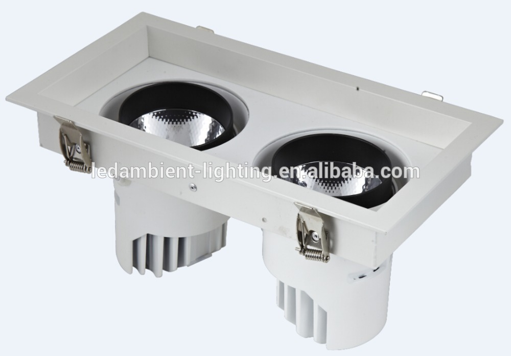 Energy saving led light 12w 24w 36w dimmable led recessed ceiling cob spotlight