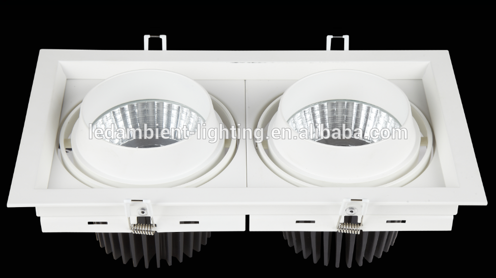 LED Spot Light Ra>85 Lamp Size 180*180mm 1x30W LED Grille Light Fixture