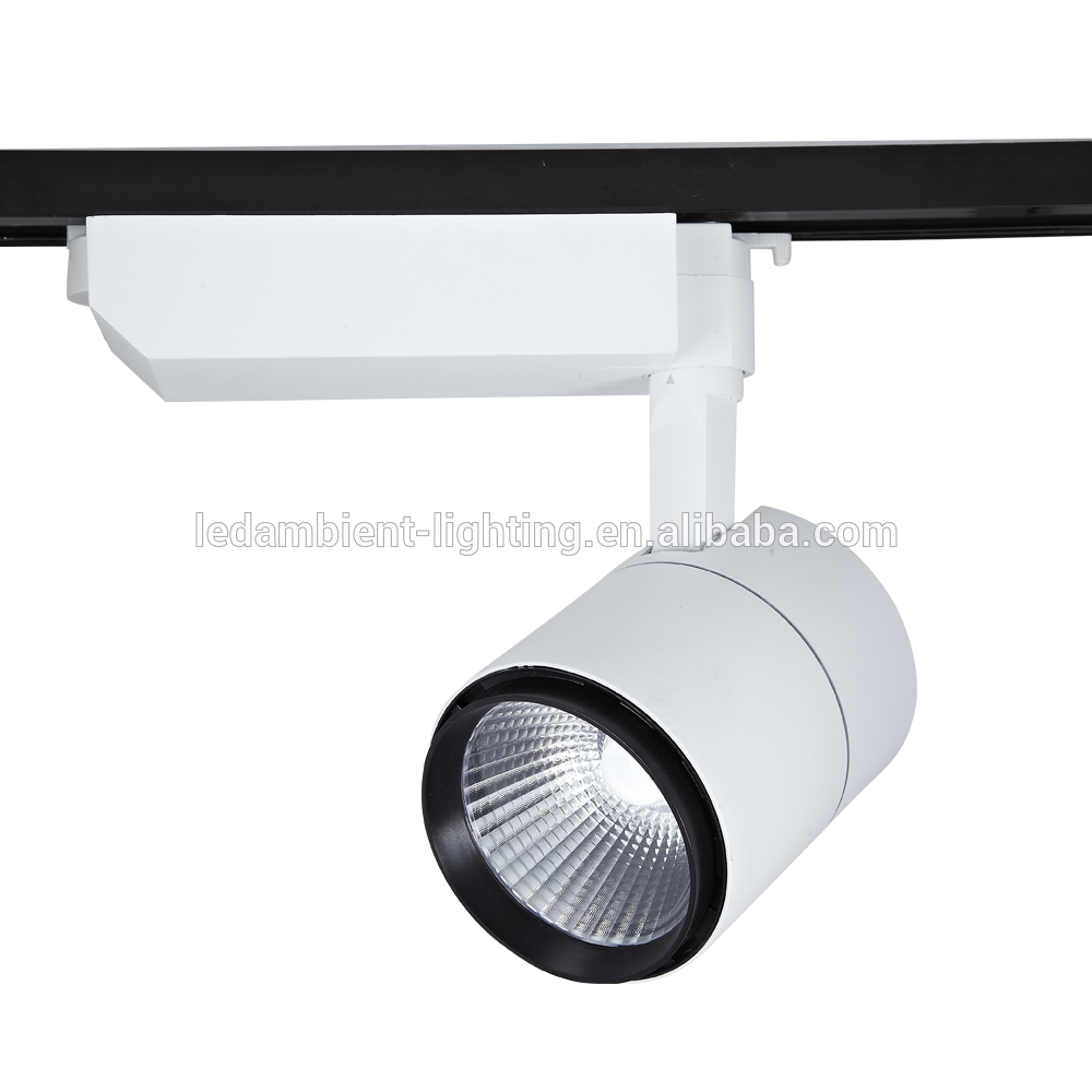 3 phase 4 wire LED COB Track Light Staff With Global Adapter SGS CE Approved