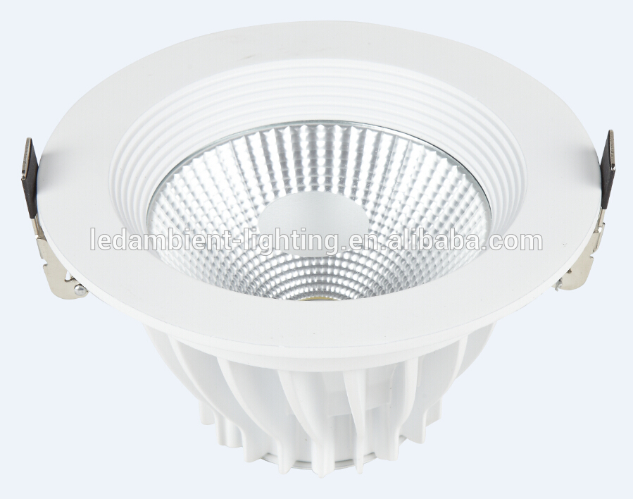 Die Casting Aluminium 8 Inch 30W Recessed LED SMD/COB Lux Down Light LED Fixtures With Lifud Driver