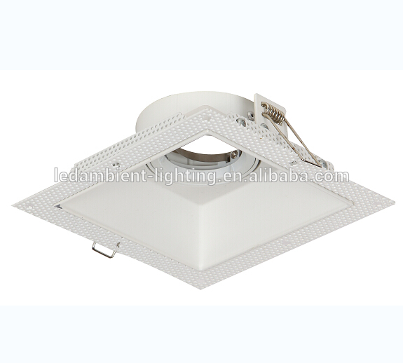 LED ceiling downlight fittings fixture,MR16 GU10 aluminium holder frame