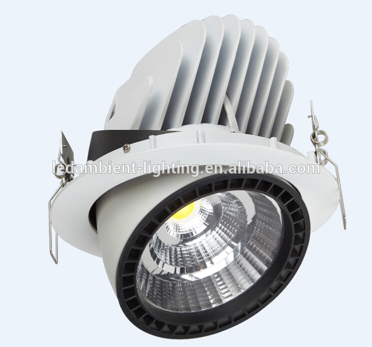 50W COB LED DOWN LIGHT,DIE SIZE 190MM,CUT OUT 165MM LED DOWNLIGHT 50W