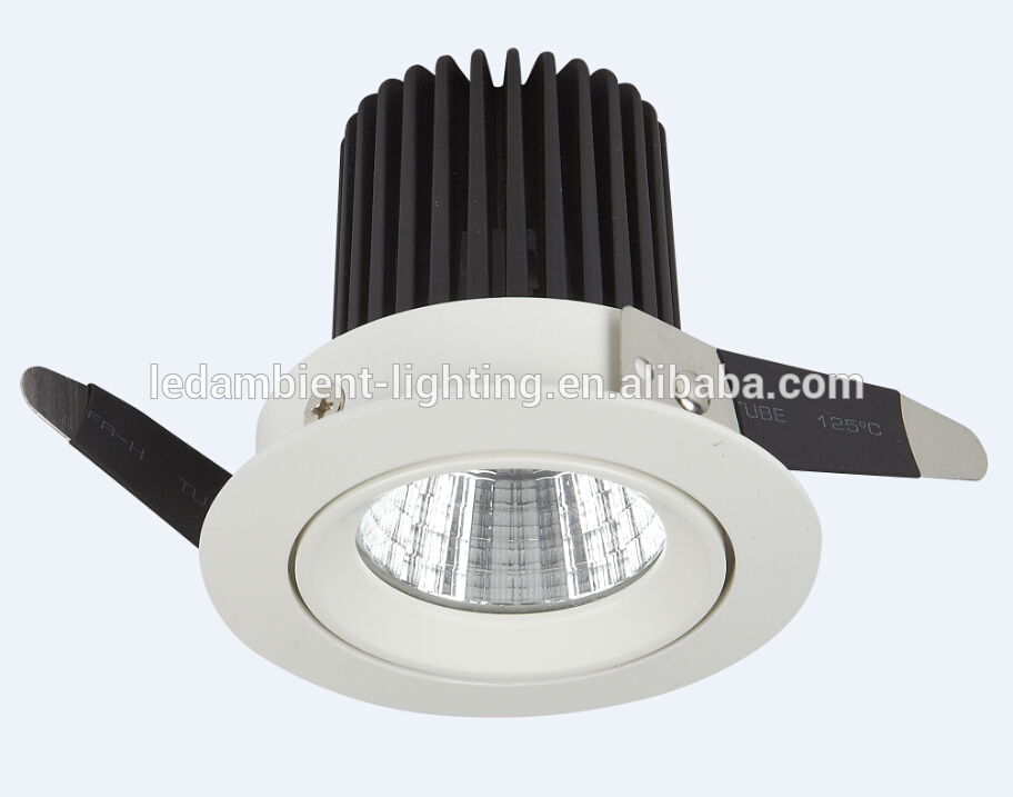 10 Watt High Power LED Recessed Light COB 10W Downlight for Showroom