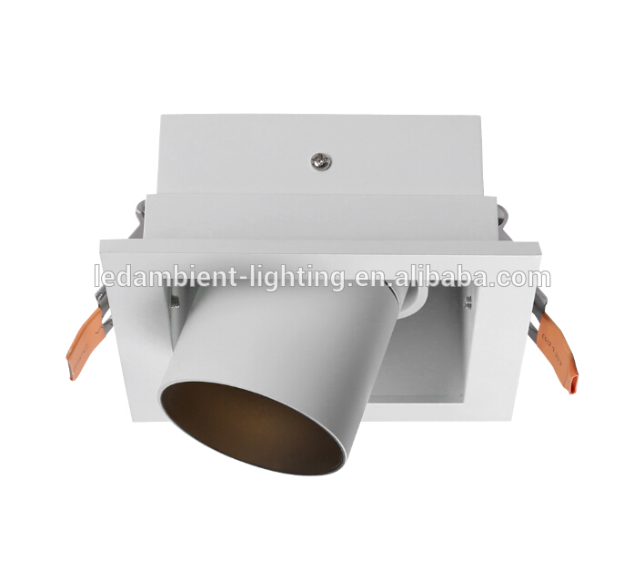 10w/20w/30w/40w COB LED light fixture of ceiling adjustable square ceiling light fixture