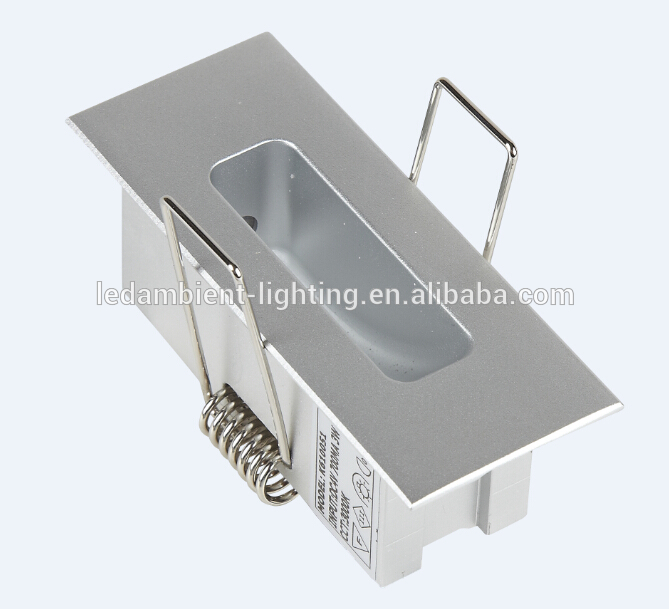 Special Customized Recessed LED 3W Corner Light,Hotel Corridor Wall Light