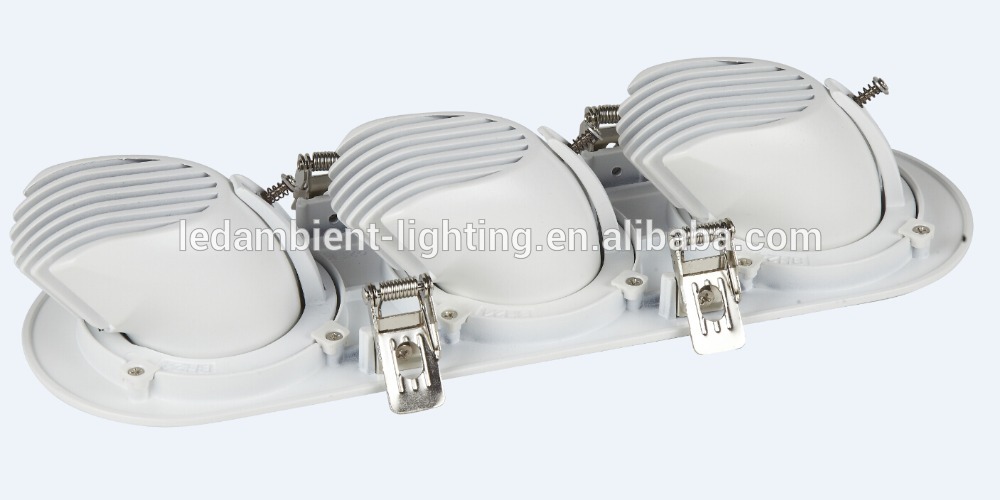 2*20w twin spot emergency light 2 headed led ceiling spotlight