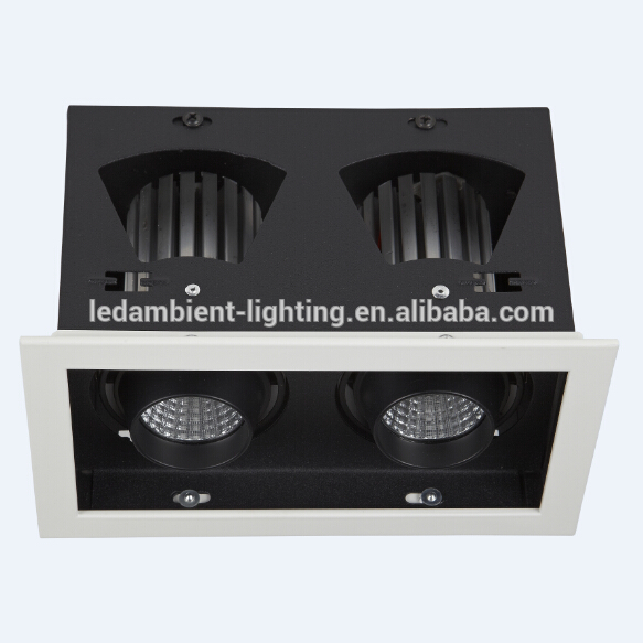 Commercial COB LED grille spot lamp 3000K CRI95 grilles light for furniture