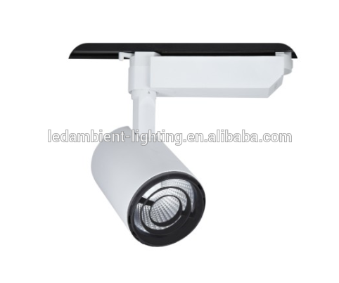 Factory Promotion Low Price Shop Light LED Black Track Light 35w COB Track Light