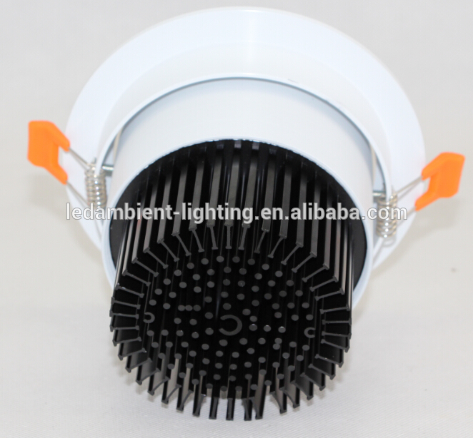 Aluminium Blade 100mm diameter COB LED downlight 7W 10W 15W 20W