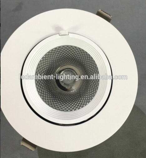 30W 35W LED Zoomable downlight adjustable CRI95 cut hole 150mm for clothing shop