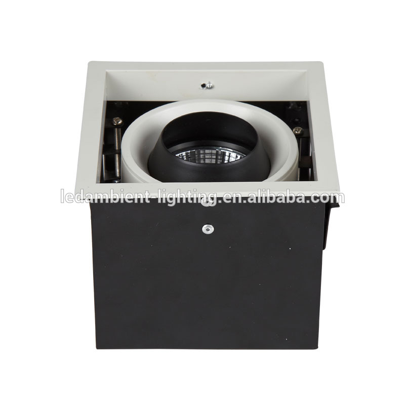 China Hot Sale Aluminum die casting square Recessed Light LED 20W Spotlight