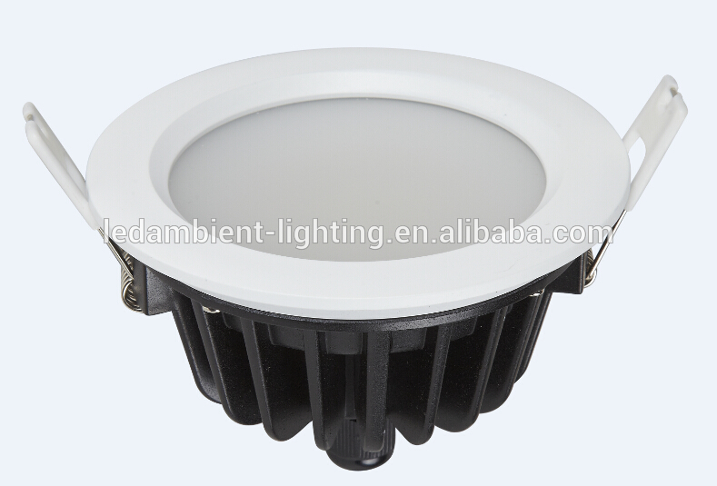 LED down light IP66 waterproof round shape lighting fitting die casting aluminium parts