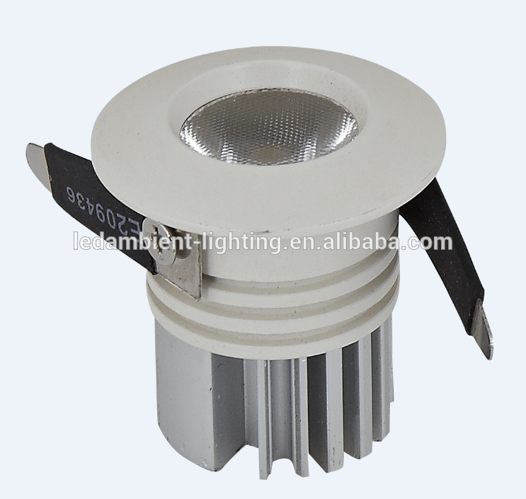 Small Mini Light 2W Aluminum Die Casting Recessed Ceiling Spotlight COB LED Spotlight