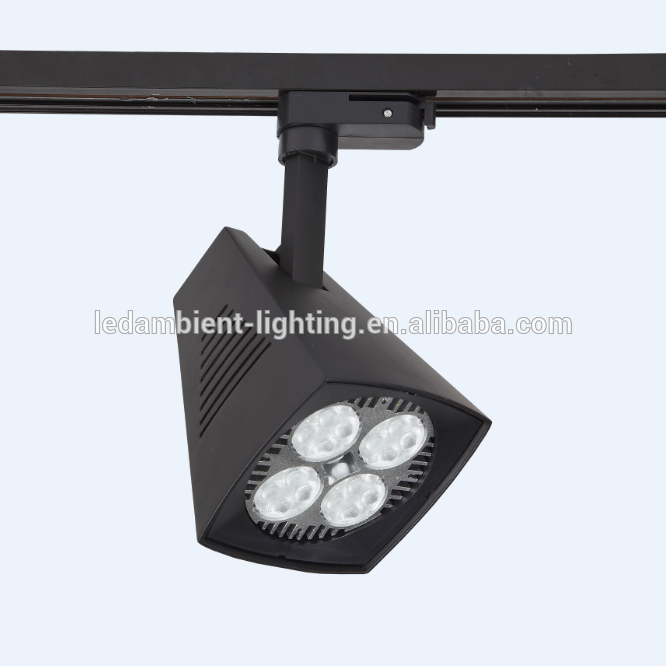 40w track lamp zhongshan led track light aluminum track light for commercial light