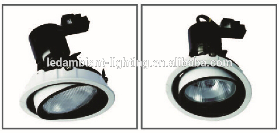 led recessed lamp e27 halogen light par38 white commercial light