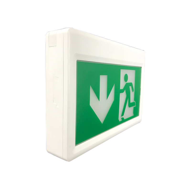 Factory Price Bright Emergency Double Sided Led Canada Market Light Fire Exit Sign