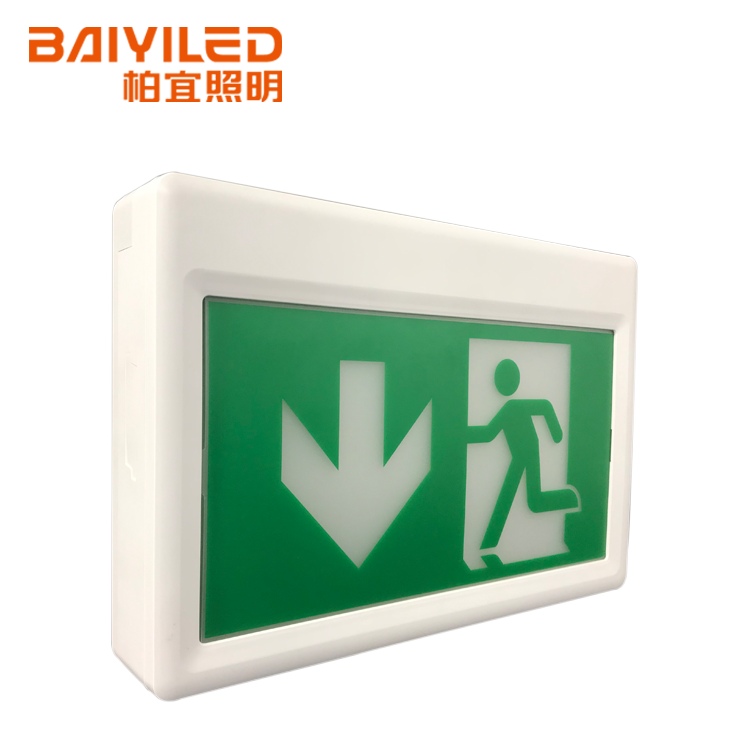 Factory price Box Brand Emergency Light Exit Sign