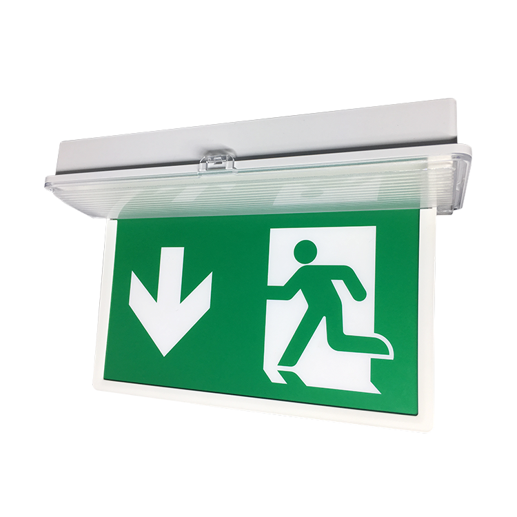 Best Price Double Side Led Legend Running Man Self-powered Exit Sign