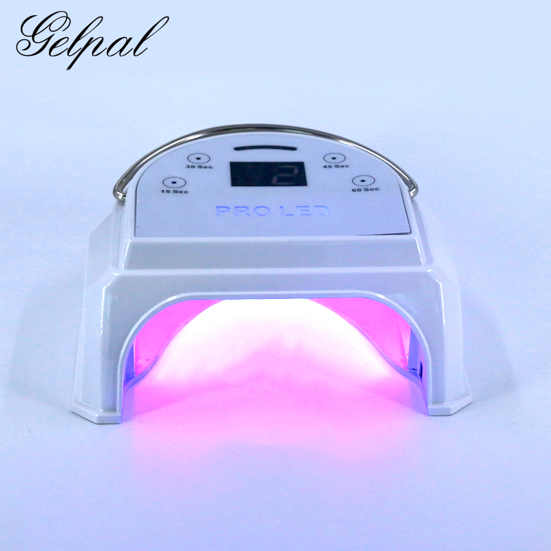 Free shipping high power 60W  display nail lamp  led naillamp nail art tools nail gel curing dryer lamp factory wholesale