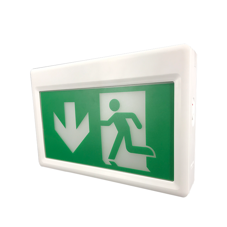 Double Sided Exit China Supplier Emergency Yellow Led  Sign Light